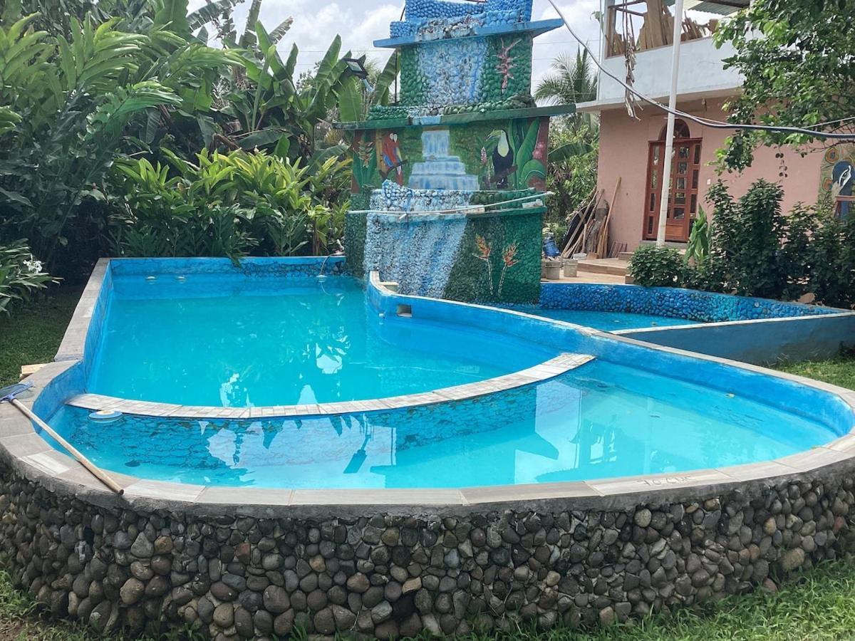 Exotic Flower Cabin2 Pool Agua Bendita Kültér fotó